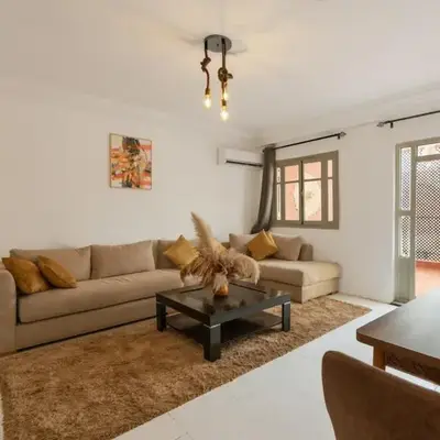 Modern studio with terrace
