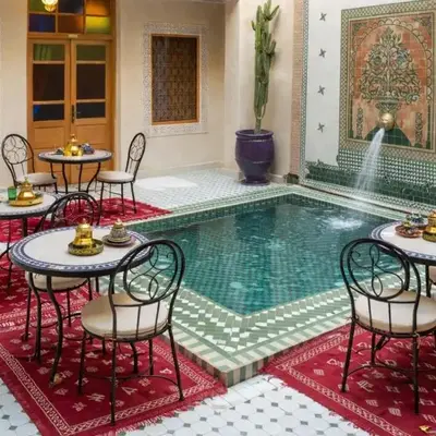 Riad el fassi & spa charme authentique piscine chauffée
