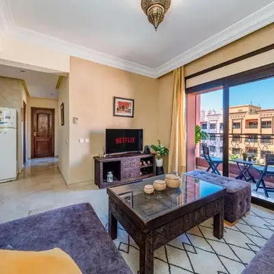 Cocon Ocre Pool and Balcony