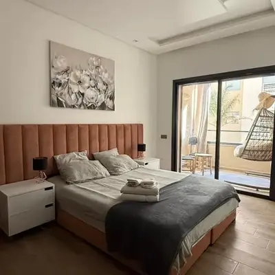 Luxury 2-room apartment - Pool view