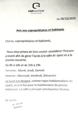 a screenshot of a cell phone screen with a document at Modern apartment with jacuzzi & gym in Marrakech