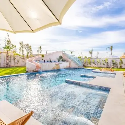 Luxury villa with spa