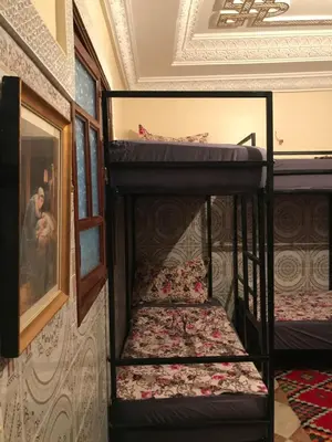 a couple of bunk beds in a room at Hostel Dream belko in Marrakech