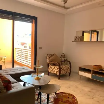 Appartement avec terrasse au calme en plein centre de Marrakech tres rare