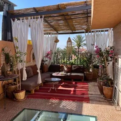 Riad Palmier fleuri