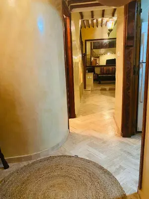 a view of a hallway of a house at RIAD ZAKARYA in Marrakech