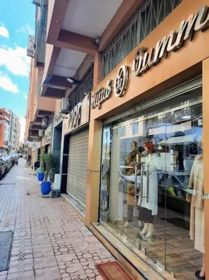 a store front of a store on a city street at Espace Harmony in Marrakech